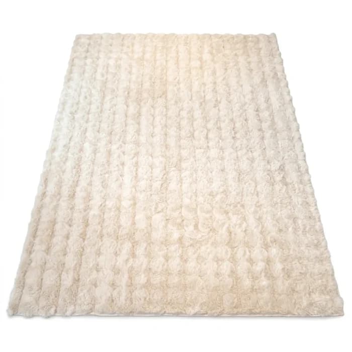 TAPIS RECTANGLE BUBBLE - BEIGE - Image 1