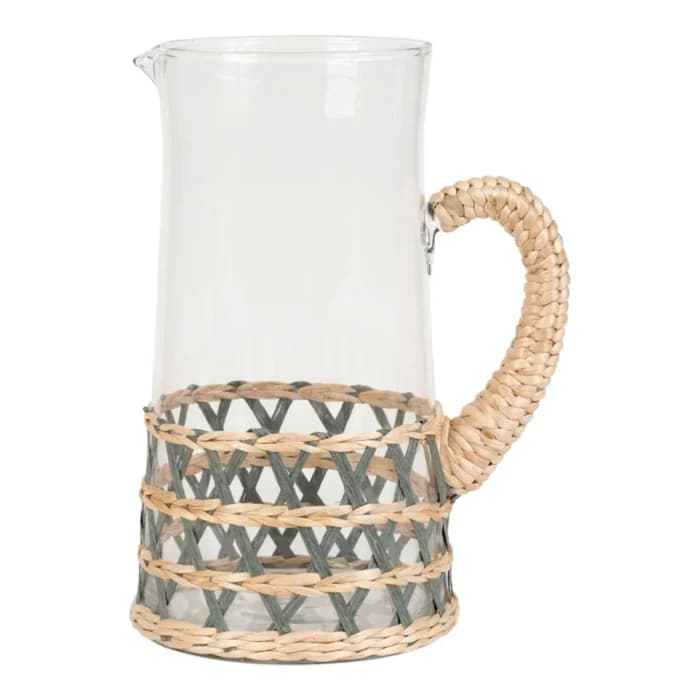 PICHET VERRE 2 L - NATUREL ET GRIS - Image 1