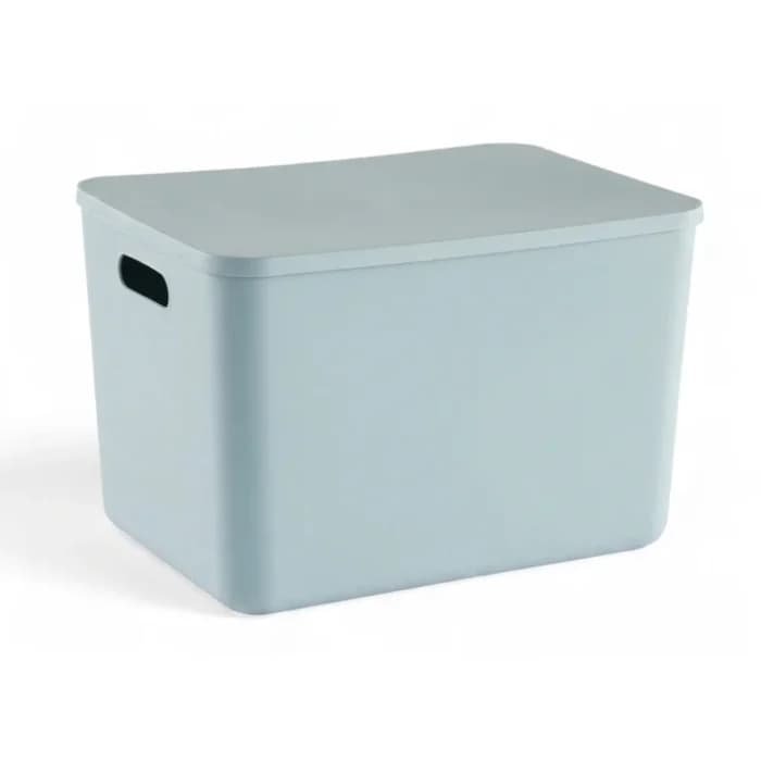 BOÎTE DE RANGEMENT H24 CM - BLEU - Image 1