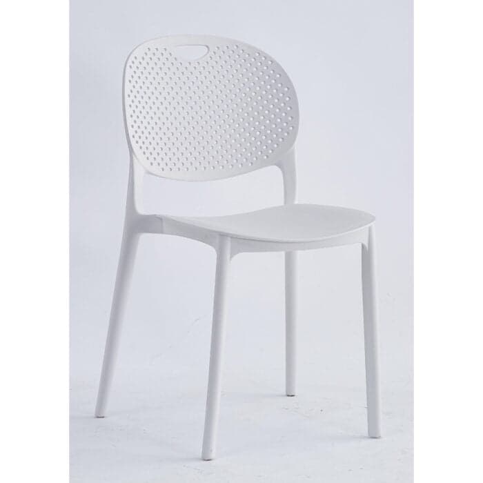 CHAISE PLASTIQUE - BLANC - Image 2