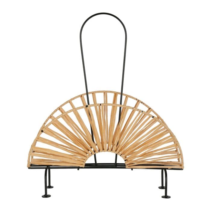 PORTE-MAGAZINE CORDE 39X23X42 CM - NATUREL - Image 2