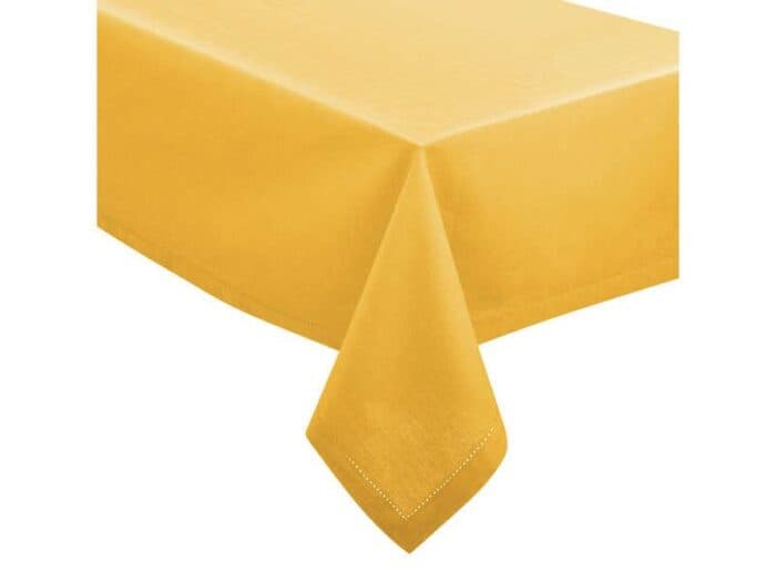 NAPPE 140 X 240 CM EN COTON - JAUNE - Image 2