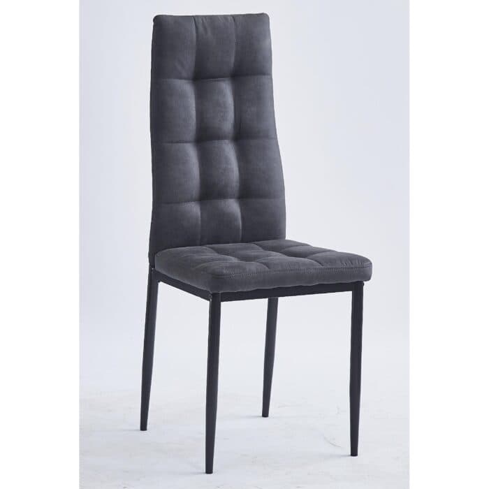 CHAISE EN TISSUS - GRIS - Image 2