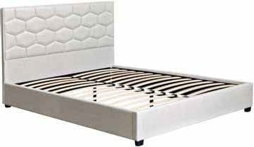 LIT 160 X 200 CM AVEC SOMMIER - BEIGE - Image 2