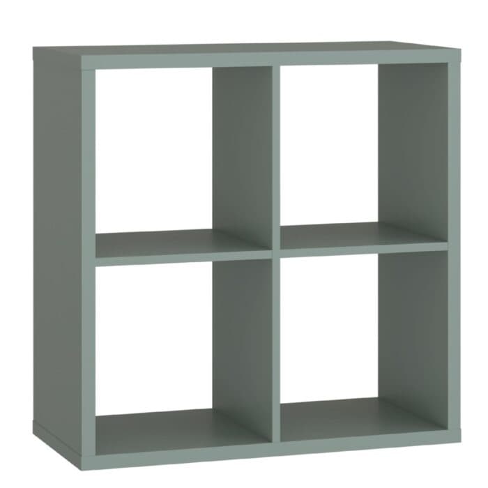 BIBLIOTHÈQUE 4 CASES  - VERT - Image 2
