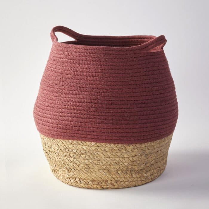 PANIER ROND 40X40 CM - TERRACOTTA - Image 2