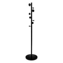 PORTE-MANTEAU 8 TÊTES - NOIR - Image 2