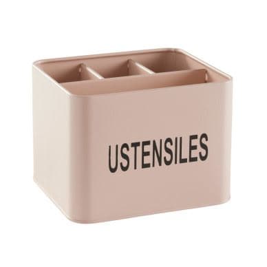 POT À USTENSILES 4 COMPARTIMENTS - ROSE - Image 2