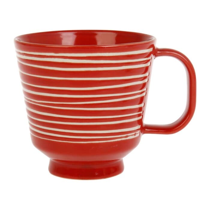 MUG GRÈS 31 CL - ROUGE - Image 2