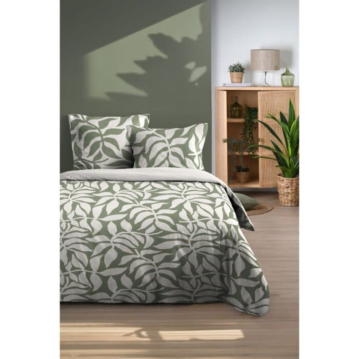 PARURE DE LIT 240 X 220 CM - VERT - Image 2