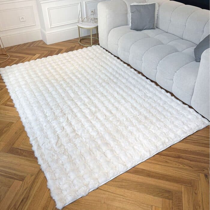 TAPIS RECTANGULAIRE -  BLANC - Image 2