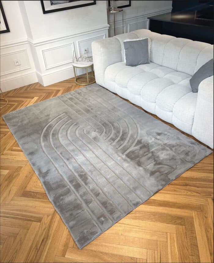 TAPIS RECTANGULAIRE - GRIS - Image 2
