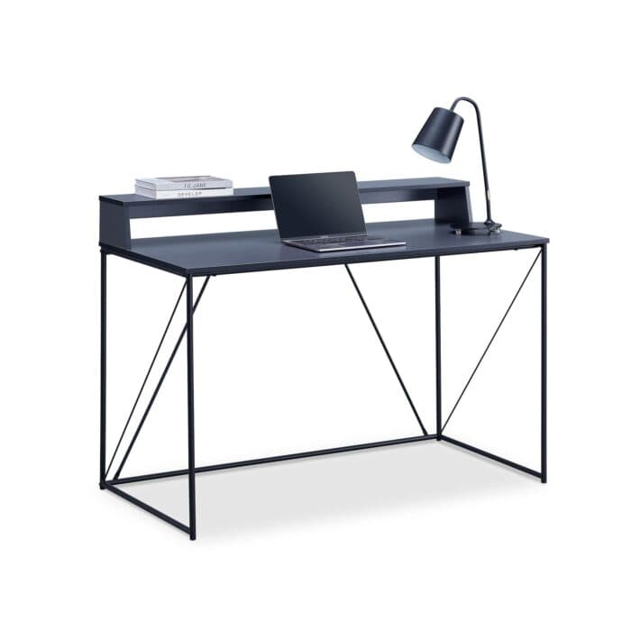 BUREAU LAQUE METAL - NOIR - Image 2
