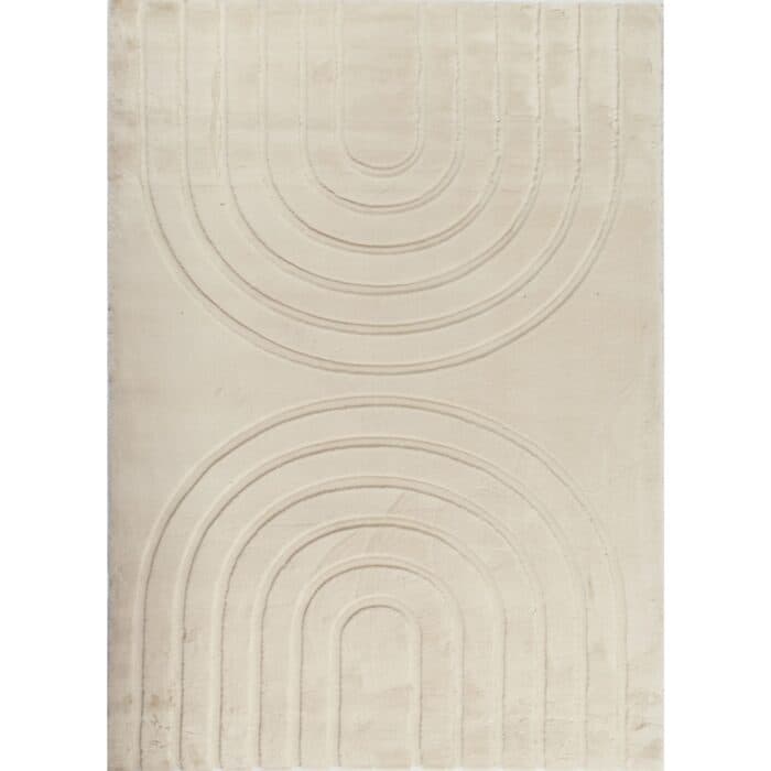 TAPIS RECTANGLE ALASKA - BEIGE - Image 2
