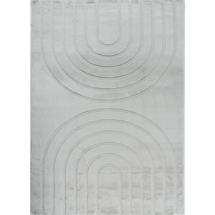 TAPIS RECTANGLE ALASKA - GRIS - Image 2