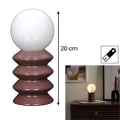 LAMPE DE TABLE EN CÉRAMIQUE - TERRACOTTA - Image 2