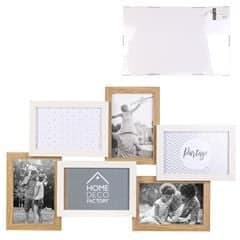 PÊLE-MÊLE 6 VUES - BOIS ET BLANC - Image 2