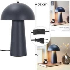 LAMPE DE TABLE - GRIS - Image 2
