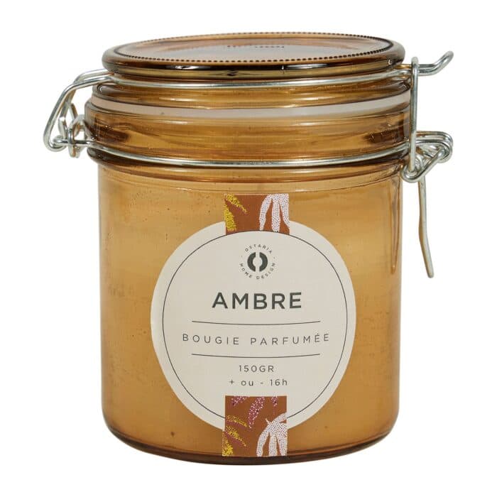 BOUGIE PARFUMÉE AMBRE - MOYEN MODÈLE - Image 2