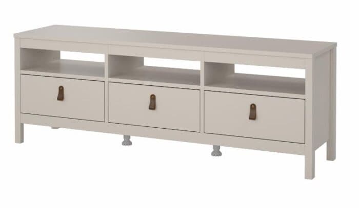 MEUBLE TV 3 TIROIRS + 3 NICHES - CASHMERE - Image 2