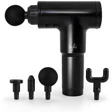 PISTOLET DE MASSAGE MUSCULAIRE PERCUSSION PROFONDE TÊTES INTERCHANGEABLES - YOGHI - Image 2