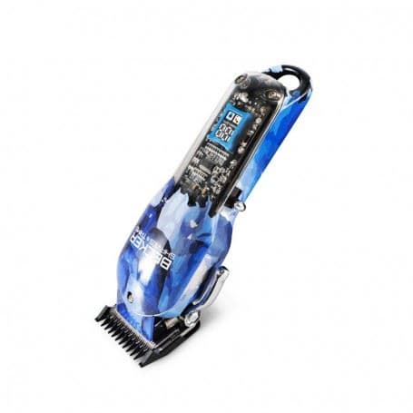 TONDEUSE CHEVEUX ET BARBE 7 W AVEC LED RECHARGEABLE - BLEU - BECKER - Image 2