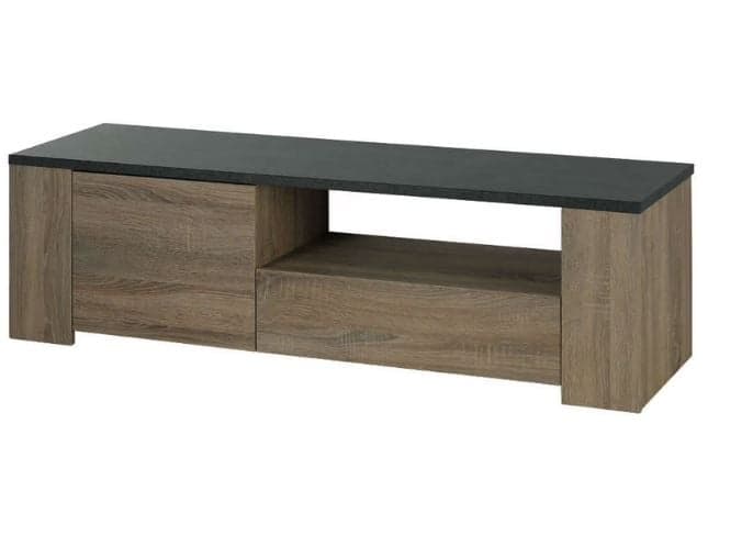 MEUBLE TV - CHENE ET GRIS - Image 2