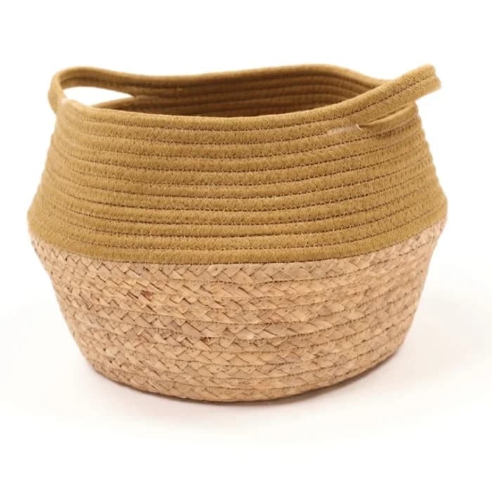 PANIER ROND 27X23 CM - BRONZE - Image 1