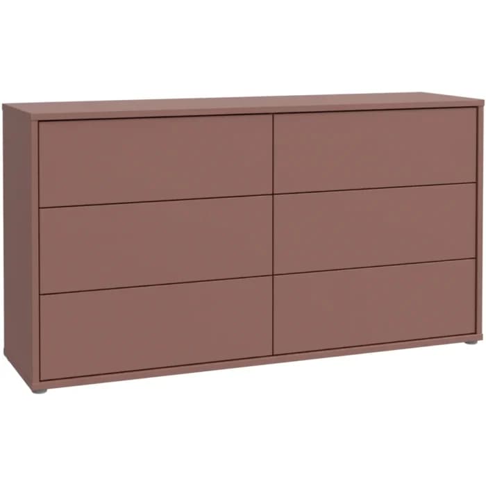COMMODE 6 TIROIRS - TERRACOTTA - Image 1
