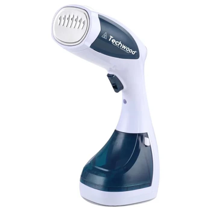 DÉFROISSEUR VERTICAL À MAIN 1500 W - BLANC &amp; BLEU - TECHWOOD - Image 1