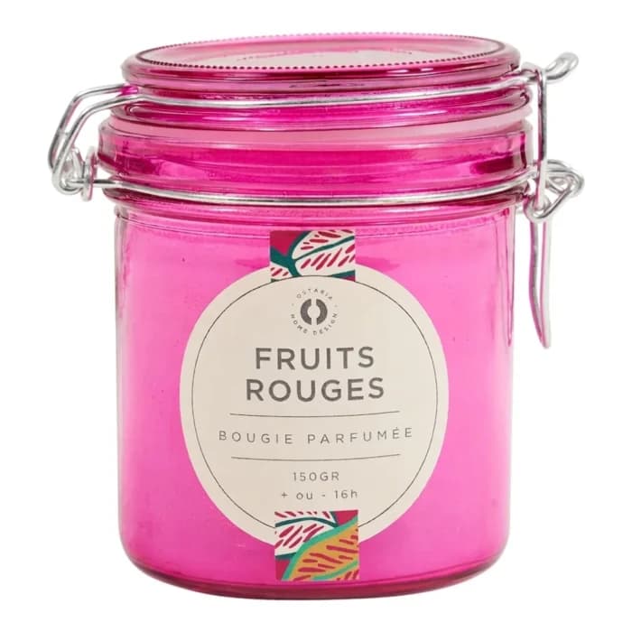 BOUGIE PARFUMÉE FRUITS ROUGES MOYEN MODÈLE - Image 1