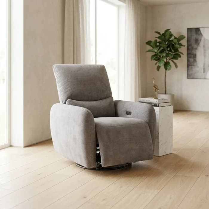 FAUTEUIL RELAX ELECTRIQUE - GRIS - Image 1