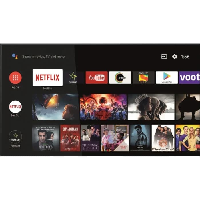 TELEVISEUR QLED 50" 4K - DAEWOO - Image 1