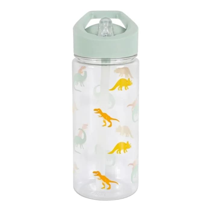 GOURDE ENFANT EN PLASTIQUE MOTIF DINOSAURE - VERT - Image 1
