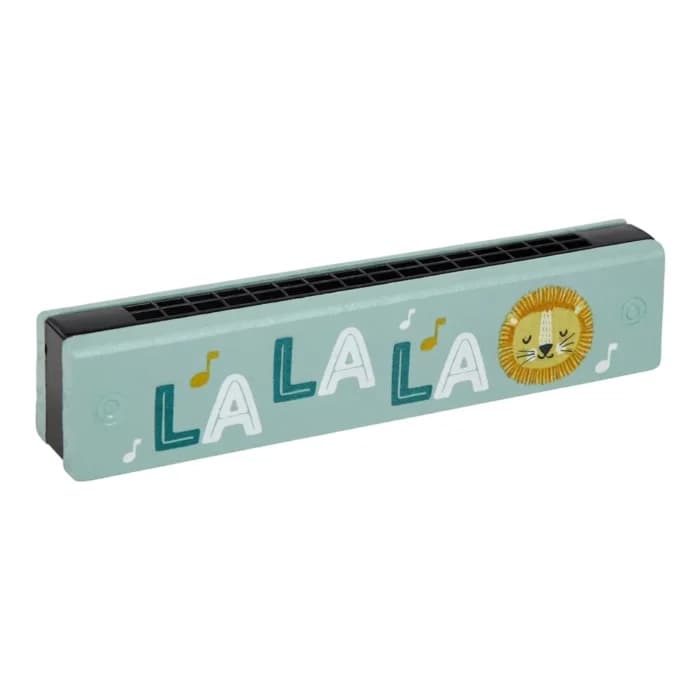 HARMONICA MOTIF LION EN MDF - Image 1