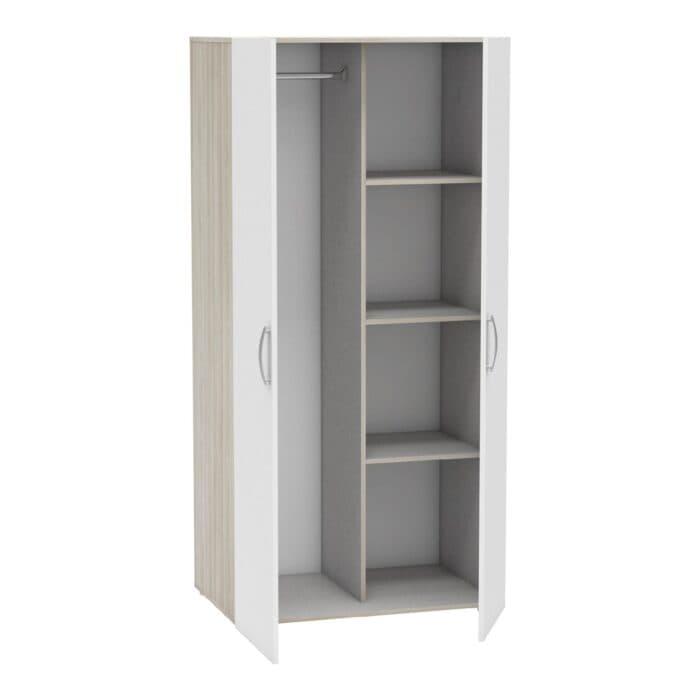 ARMOIRE 2 PORTES CHENE SHANNON - Image 2