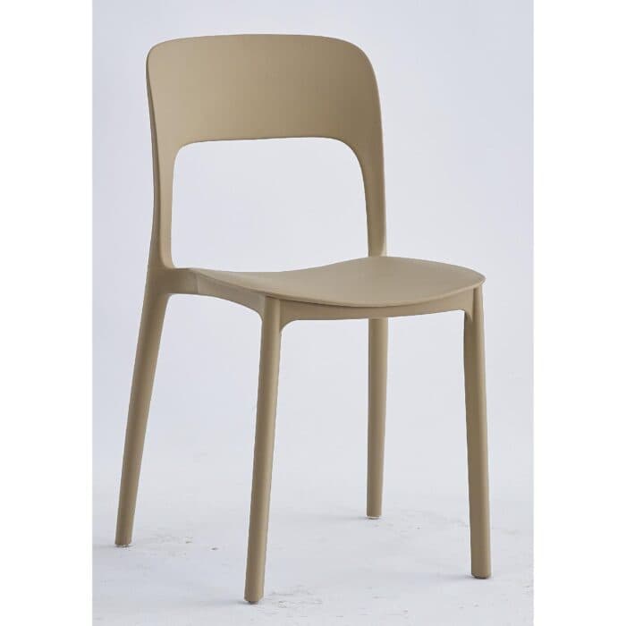 CHAISE PLASTIQUE - LATTE - Image 2