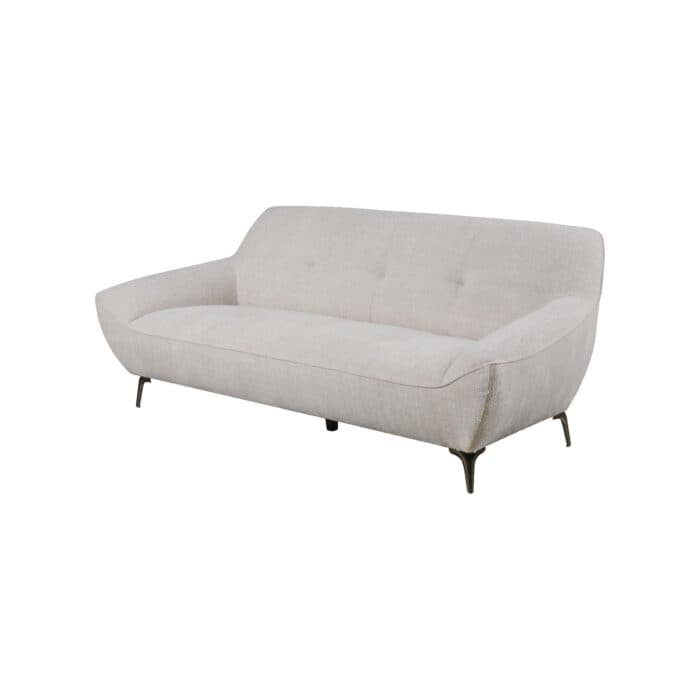 CANAPE 2 PLACES TISSU - BEIGE - Image 2