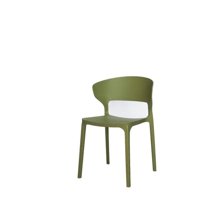 CHAISE PLASTIQUE - VERT - Image 2