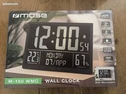 HORLOGE MURALE ECRAN LCD - Image 2