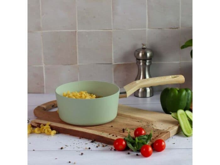 CASSEROLE 16CM EN ALUMINIUM ANTIADHÉSIF - CÉLADON - Image 2
