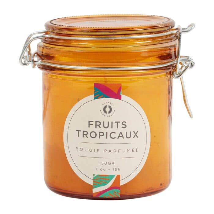 BOUGIE PARFUMÉE FRUITS TROPICAUX MOYEN MODÈLE - Image 2