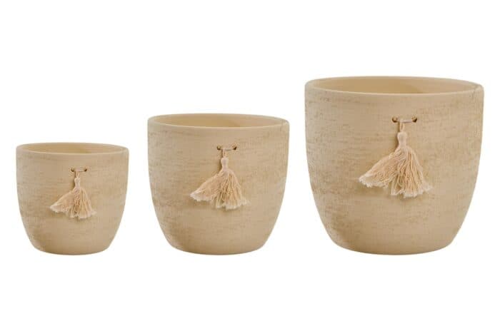 POT BEIGE TAILLE S - Image 2