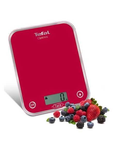BALANCE DE CUISINE ÉLECTRONIQUE 5 KG ÉCRAN LCD RÉTROÉCLAIRÉ PLATEAU VERRE TREMPÉ - TEFAL - Image 2