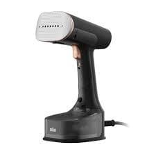 DÉFROISSEUR VAPEUR 1600 W VAPEUR VERTICALE RÉSULTAT PROFESSIONNEL - NOIR &amp; DORÉ - BRAUN - Image 2