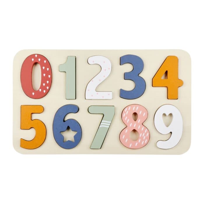 PUZZLE CHIFFRES EN BOIS - Image 2