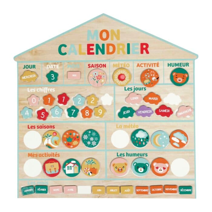 CALENDRIER ÉDUCATIF MAGNÉTIQUE - Image 2