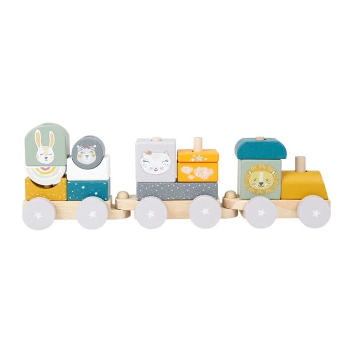 JEU D'ÉVEIL TRAIN EN BOIS - Image 2