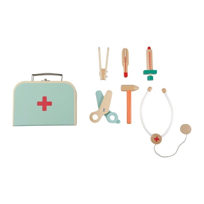MALLETTE DOCTEUR EN BOIS - Image 2