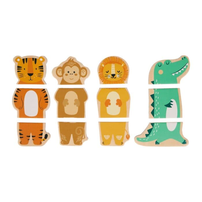 LOT DE 4 PUZZLES MAGNÉTIQUES SAVANE - Image 2